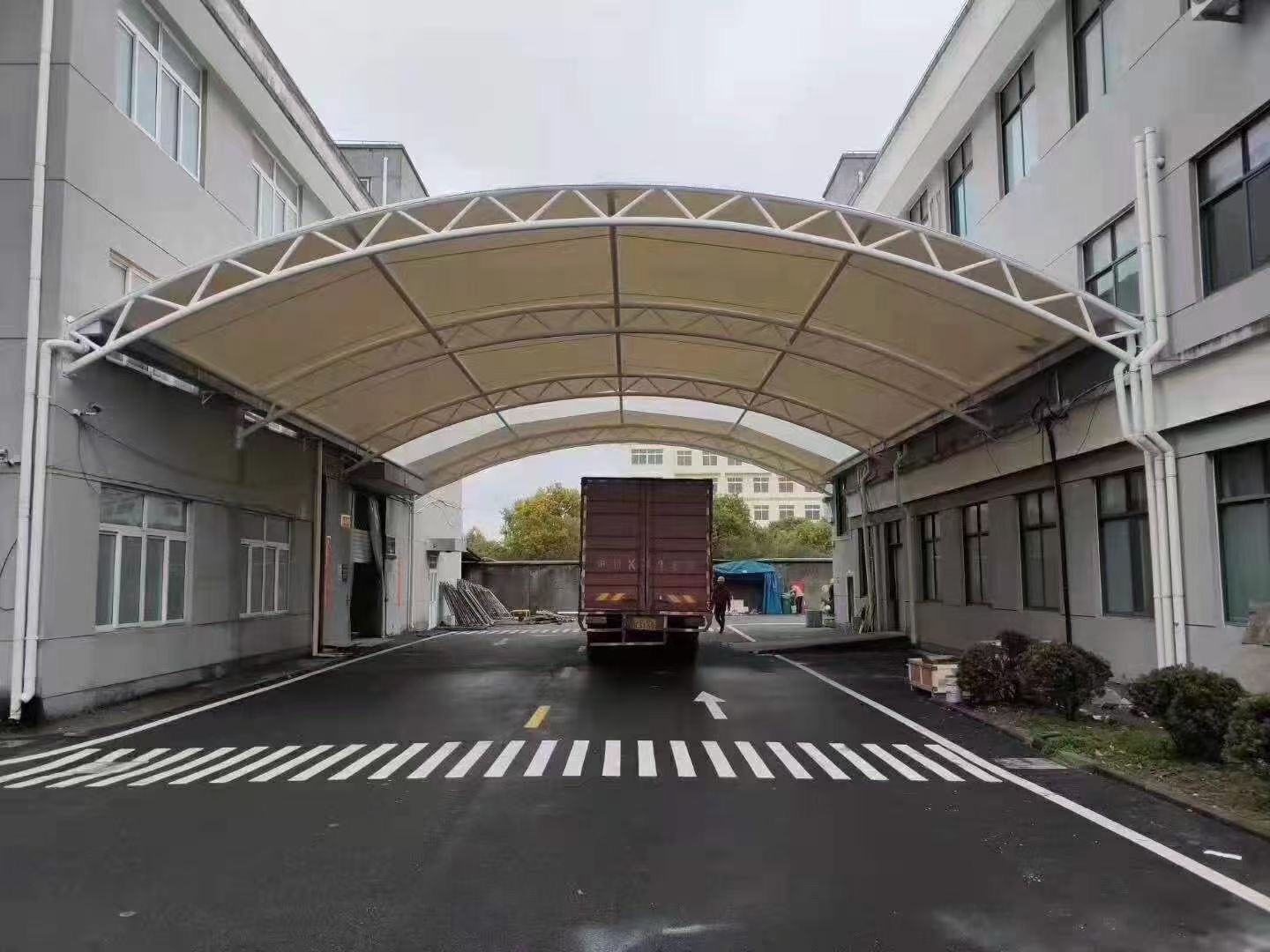 膜结构长廊